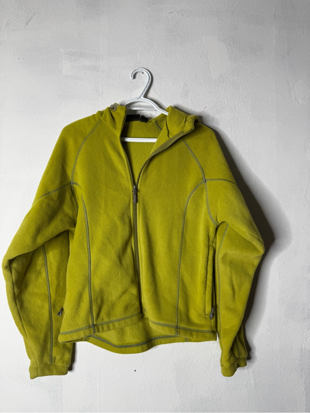 Helly Hansen green lime fleece